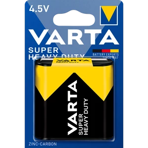 Elem 4,5V 3LR12 Superlife féltartóslapos 1 db/csomag, Varta 