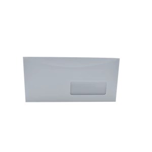 Boríték LC6/5 enyvezett bélésnyomott jobb ablakos 35x90mm, gépi töltéshez, külső füles 114x229mm, J28A20 Bluering®