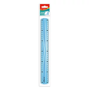 Kék Keyroad vonalzó 30 cm hajlítható kivitelben