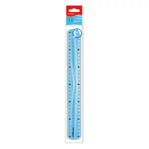 Kék Keyroad vonalzó 30 cm hajlítható kivitelben