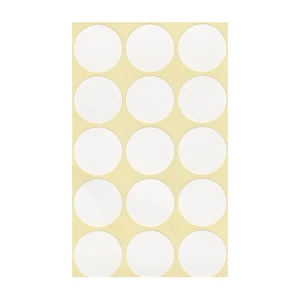 Etikett címke, 25mm, körcímke 60 db/csomag