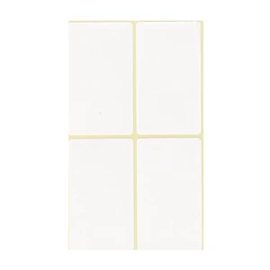 Etikett címke, 40x70mm, 15 lap, 4 címke/lap