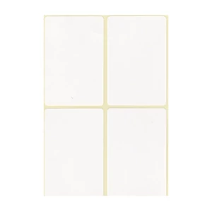 Etikett címke, 45x70mm, 15 lap, 4 címke/lap