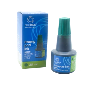 Bélyegzőfesték 30ml, Bluering® Flower zöld