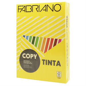 Másolópapír, színes, A4, 80g. Fabriano CopyTinta 500ív/csomag. intenzív sárga
