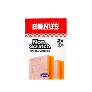 Mosogatószivacs karcmentes 2 db/csomag Bonus_B353
