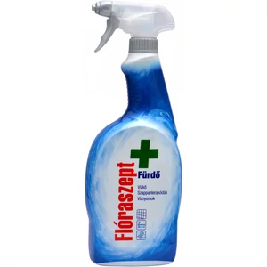 Fürdőszobai tisztítószer Flóraszept márkától, 750 ml szórófejes flakon csempe és zuhanyfelületek tisztítására