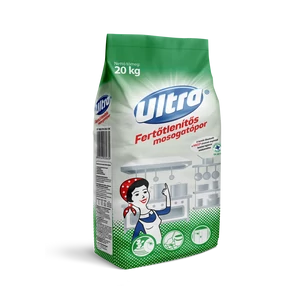Mosogatópor fertőtlenítő hatással zsákos 20 kg Ultra