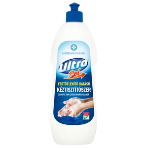 Folyékony szappan fertőtlenítő hatással, 500 ml-es Ultra Sol kézmosó higiénikus mindennapi használatra
