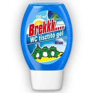 WC tisztító gél 100 ml Brekk kék