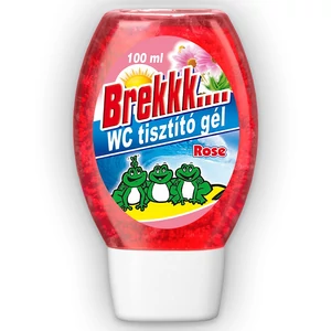WC tisztító gél utántöltő 100 ml Brekk piros