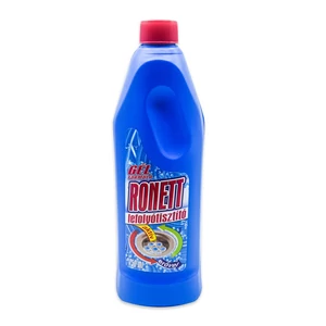 Lefolyó dugulásoldó gél 750 ml Ronett – lefolyó tisztítására, fertőtlenítésére, kellemetlen szagok kialakulásának gátlására