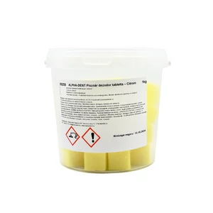 Citrom illatú piszoár tabletták, 1 kg-os gazdaságos kiszerelés