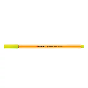 Rostirón, tűfilc 0,4mm, STABILO Point 88 neon sárga