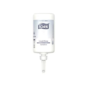 Folyékony szappan kézkímélő 1 liter érzékeny bőrre fehér S1 Tork_420701