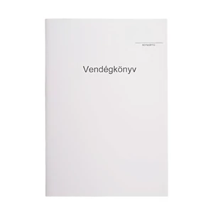 Vendégkönyv A/5