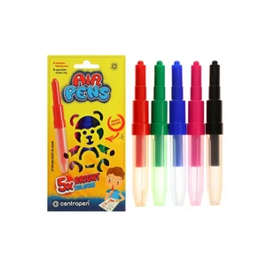 Centropen Airpens 1500 fújós filctoll készlet gyerekeknek 5 élénk szín