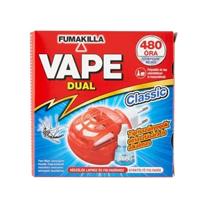 Szúnyogriasztó elektromos készülék lapkához&amp;folyadékhoz+szúnyogirtó folyadék 60 éj Classic Magic VAPE