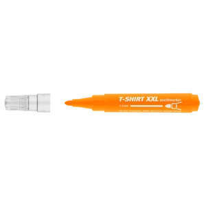 Textilmarker 1-3 mm kerek ICO T-SHIRT XXL narancssárga