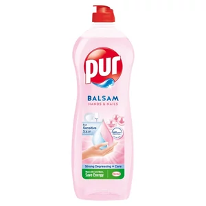 Pur Care Balsam Hands &amp;amp; Nails mosogatószer 750 ml – kézkímélő edénymosogató, hatékony zsíroldás