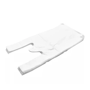 Fehér ingvállas táska 400 × 600 mm, 500 db-os kiszerelés