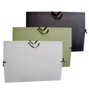 Rajztábla tartó, rajzlaptartó A4, méret műbőr , szalagfüles Bluering® prémium