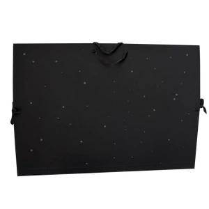 Rajztábla tartó, rajzlaptartó B4, méret műbőr, szalagfüles Bluering® prémium