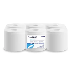 Lucart Strong 19 CF kéztörlő tekercs, 2 rétegű, 100 % cellulóz, 19 cm átmérő, 6 tekercs/karton