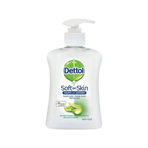 Kézmosó gél pumpás 250 ml Dettol Hidratáló Aloe Vera &amp; Milk Protein