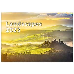 Falinaptár képes 450 × 315 mm Landscapes Dayliner 2023.