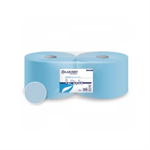 Kéztörlő 2 rétegű tekercses 2 tekercs/karton Strong Blue 2.1000 Lucart_851326J kék