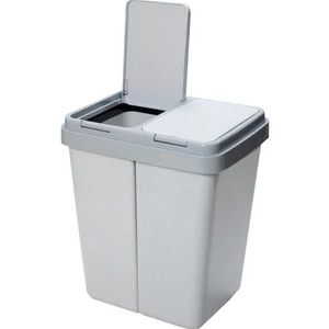 Szemeteskuka 2 x 25 literes műanyag szelektív DUO-BIN