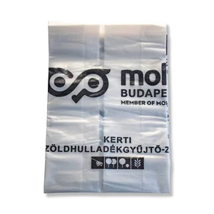 Zöldhulladék gyűjtő zsák kerti hulladékhoz 10 darabos tekercsben