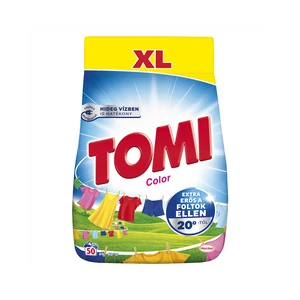 Tomi Color mosópor 2,75 kg 50 mosás színes ruhákhoz
