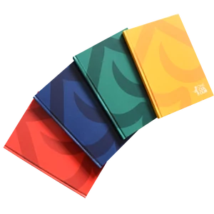 Beírókönyv A5, 96lap, keményfedeles egyszínű Lipa Mill vonalas