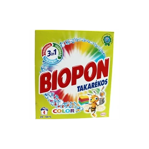 Mosópor 240 g (4 mosás) színes ruhákhoz Biopon Takarékos Color