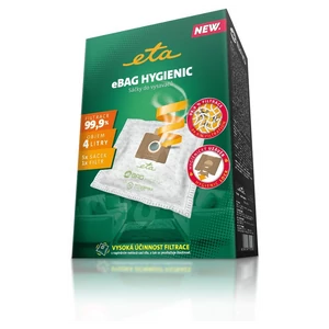 Porzsák textil 5 db/doboz ETA eBAG HYGIENIC 9600 68010