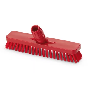 Súrolókefe fej műanyag 30 cm széles nyelezhető 0,75 mm Aricasa/Igeax piros_1016RT