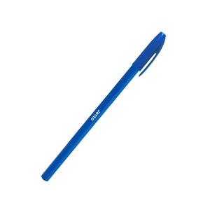 „Bluering Jetta eldobható golyóstoll 0,7 mm heggyel, hatszögletű kék testtel és kupakkal, mindennapi íráshoz