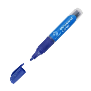 Táblamarker 3mm, kerek, cserélhető betétes, Bluering kék