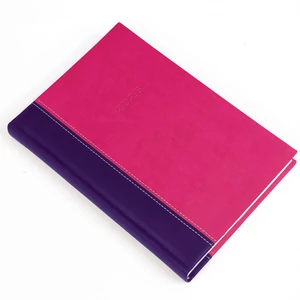 Határidőnapló Linett A/5, napi fehér lapokkal lila-pink Realsystem 2026.