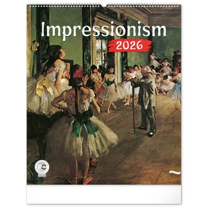 Falinaptár képes  480×560mm Impressionism  Realsystem 2026.