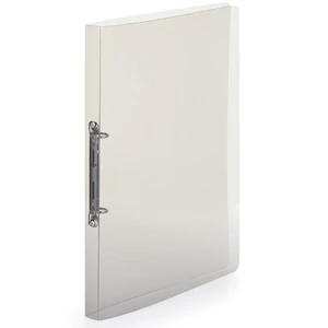 Gyűrűskönyv A4, 2 gyűrűs 2cm gerinc áttetsző PP, Karton P+P Lines füst