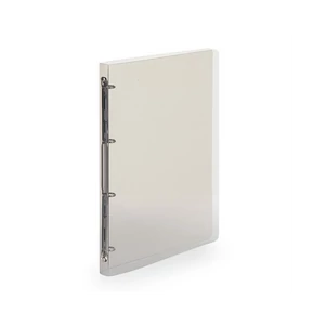 Gyűrűskönyv A4, 4 gyűrűs 2cm gerinc áttetsző PP, Karton P+P Lines füst