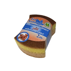 Kókuszszivacs réz szemcsékkel 2 db/csomag Cleanne Eco Natural