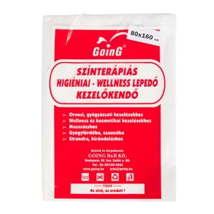 Masszázslepedő egyszer használatos 80 x 160 cm fehér 50 g-os Basic