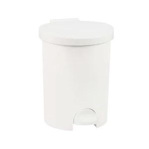 Curver fehér pedálos szemetes 15 literes kapacitással és kivehető belső tartállyal