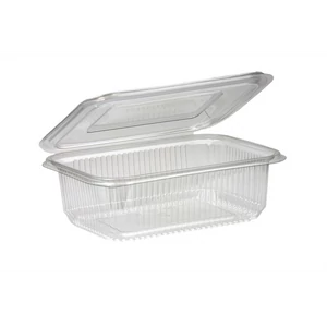 Salátás tál egybefedeles PET 500 ml 100 db/csomag