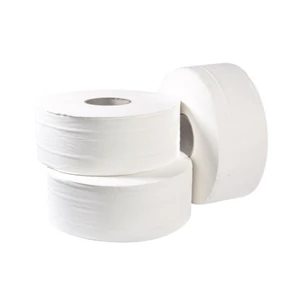 Bluering közületi toalettpapír 2 rétegű 100% cellulóz 120 m/tekercs 19 cm átmérő hófehér