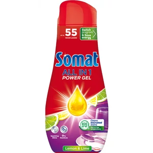 Mosogatógél 990 ml All in One Somat Lemon